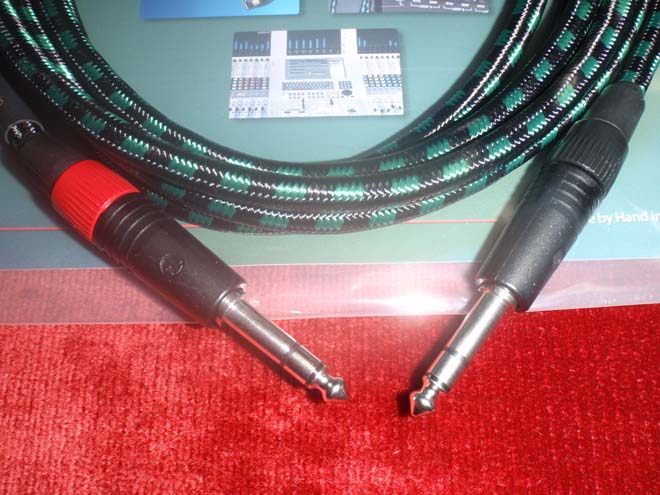 Lyric HG Stereo 15ft (straight to straight neutrik plugs)