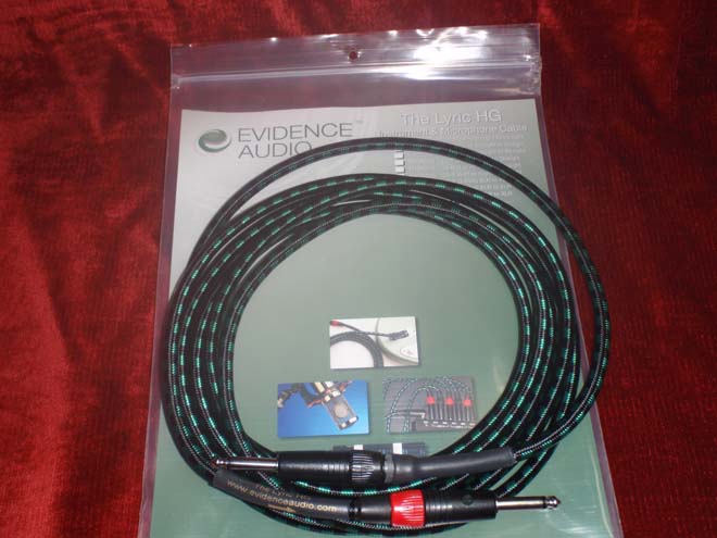 Lyric HG 20ft (straight to straight neutrik plugs)